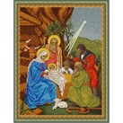 9851 Рождество Христово Схема для вышивания бисером 29*39