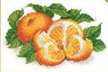 Апельсины (набор для вышивания крестом) Искусница Средние