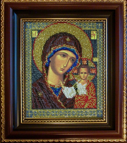 Рамка №2 Казанская Богородица 19,6 х 23 см