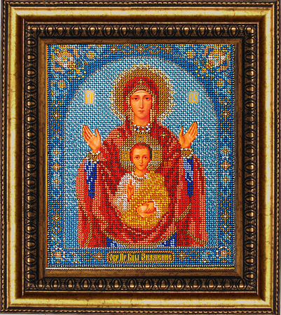 Рамка №11 Богородица Знамение 19,7 х 23,8 см.