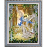 9794 Ангел и голуби Рисунок на ткани 29*39