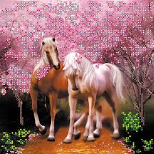 Влюбленные лошадки 