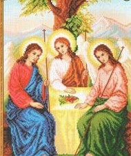 Образ Пр.Троицы (набор для вышивания крестом) Искусница прочие